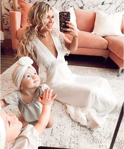 Ruche Top Baby Tulband Muts