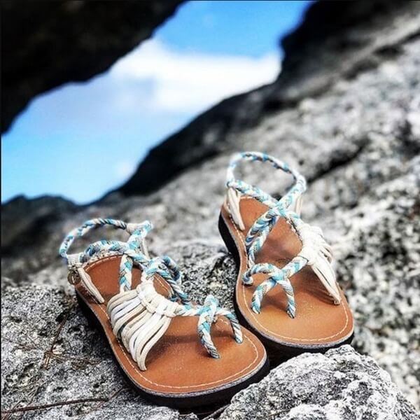 Casual Lace-Up Beach Sandals