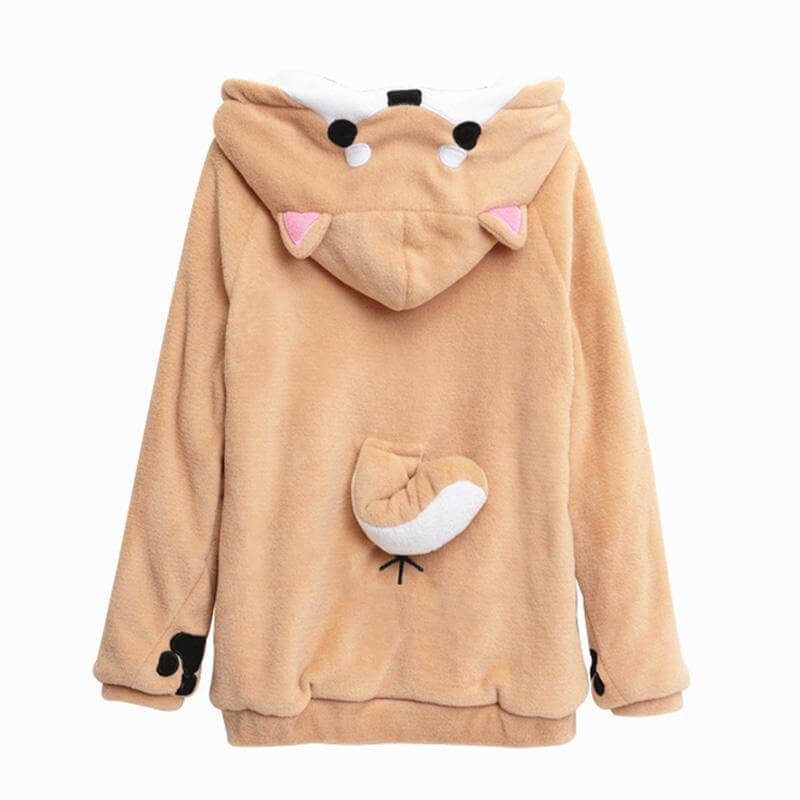 Shiba Inu Dog Cartoon Hoodie