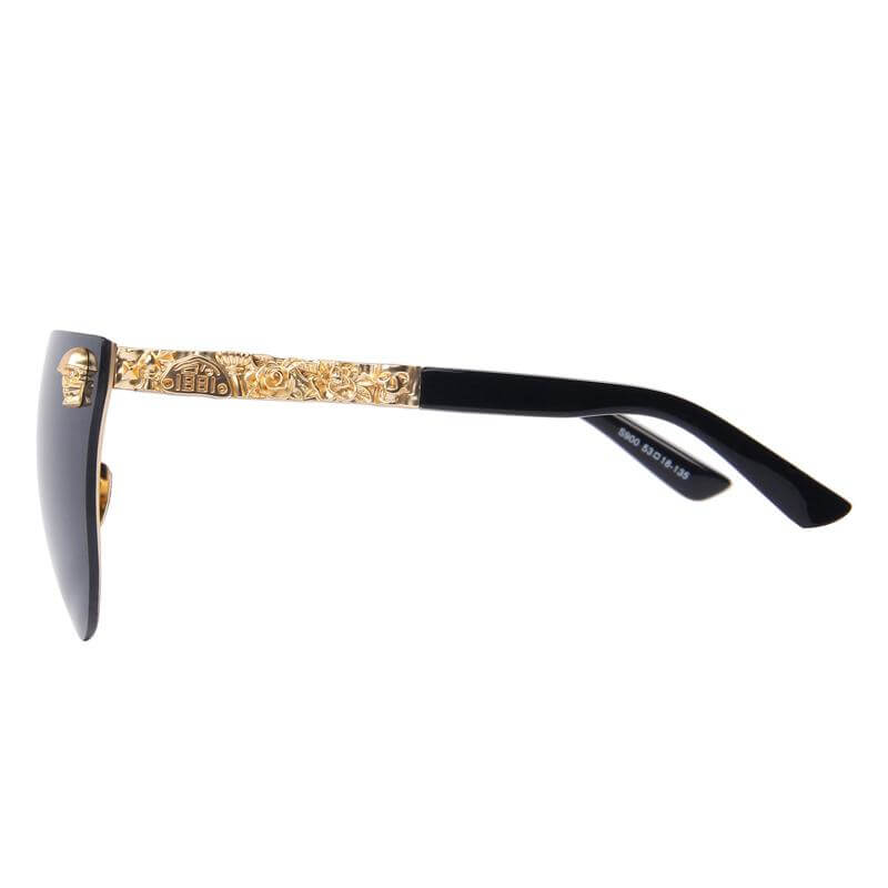 Unisex Schedel Zonnebril