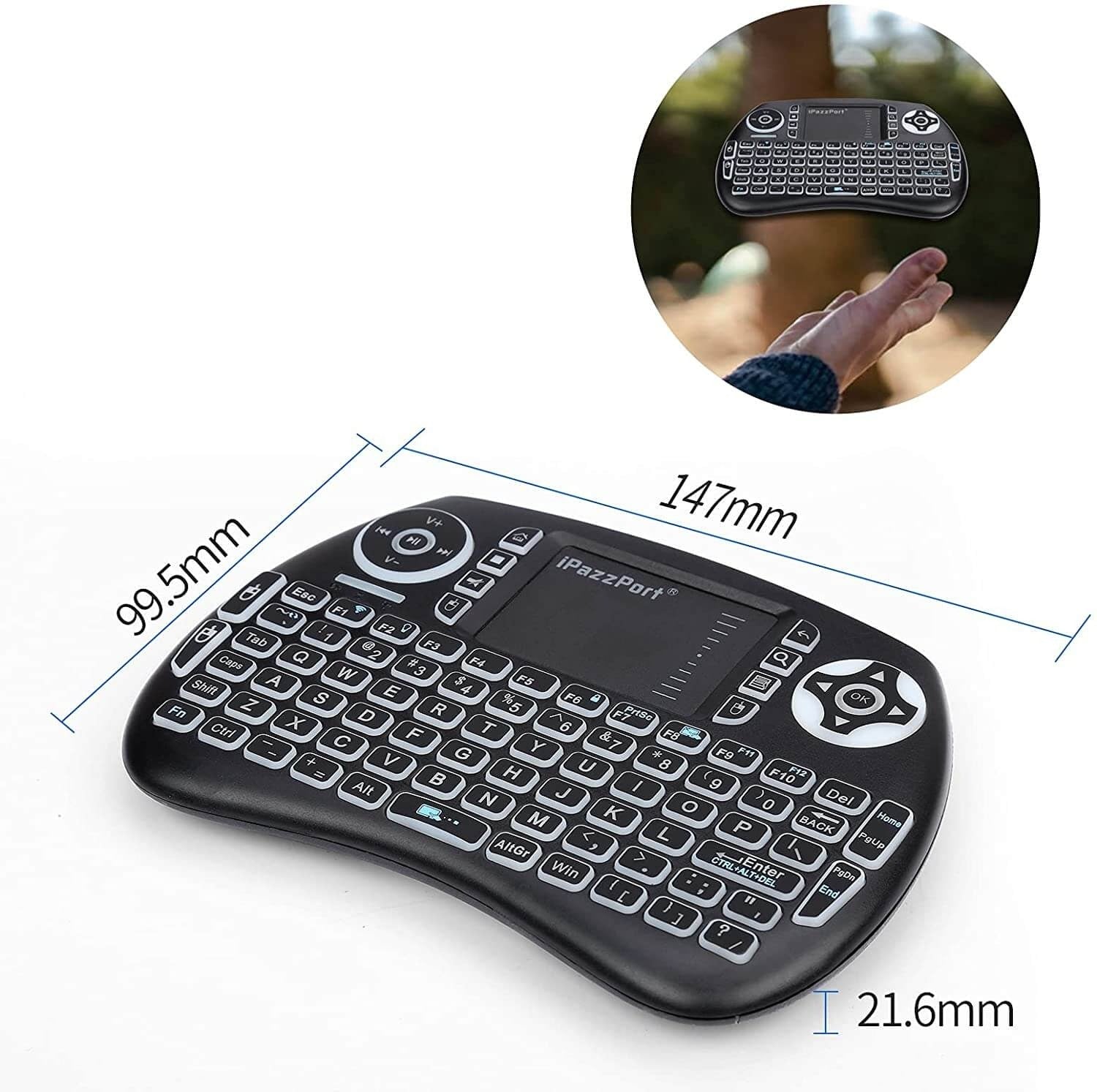 Slimme Toetsenbord Afstandsbediening