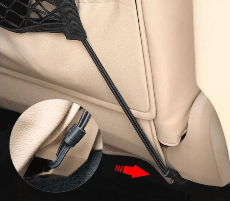 Opbergnet voor de kofferbak