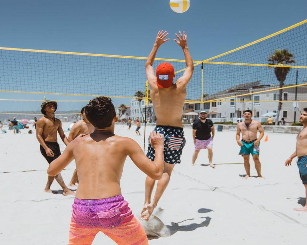 Vierzijdig Cross Volleybal Net