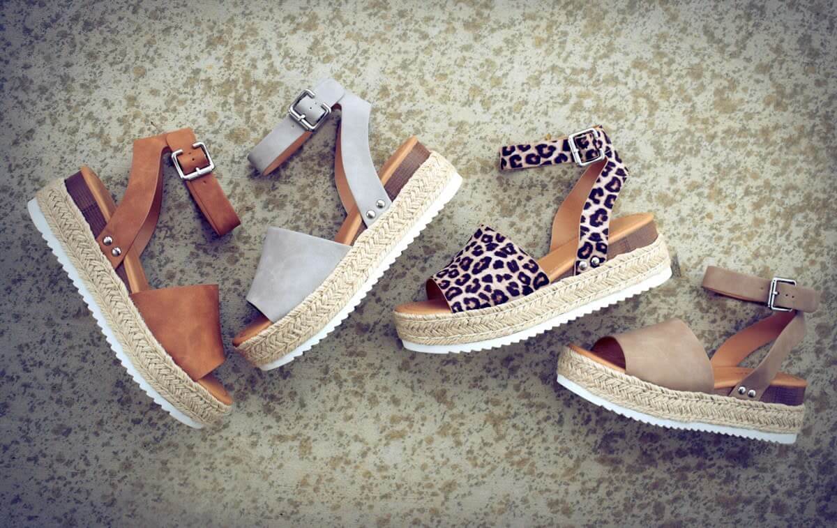 Zomer Sandalen Met Hoge Zool Voor Vrouwen