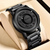Variant image for Heren Horloge Zwart Magnetisch Rubber Modern Stijl-1