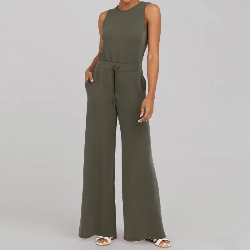Variant image for Dames Jumpsuit Luchtig Met Ceintuur Polyester Casual-17