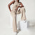 Dames Jumpsuit Luchtig Met Ceintuur Polyester Casual-4
