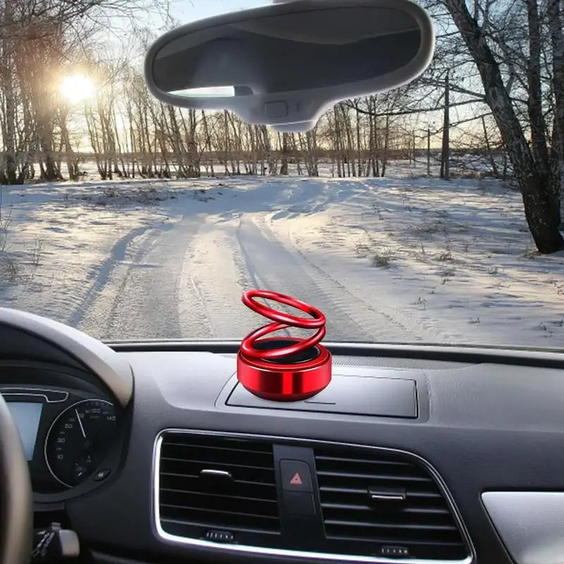 Zonne-energie auto luchtverfrisser