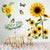 Zonnebloem Muurstickers