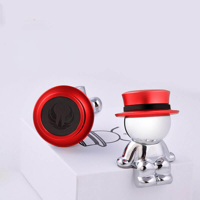 Kleine man magnetische telefoonhouder