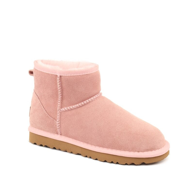 Dames Laarzen Halfhoog Kunstleer Fleece Voering voor Comfortabele Winterlook-4