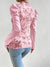 Dames Blouse Elegante Satijn Bloempatroon-6