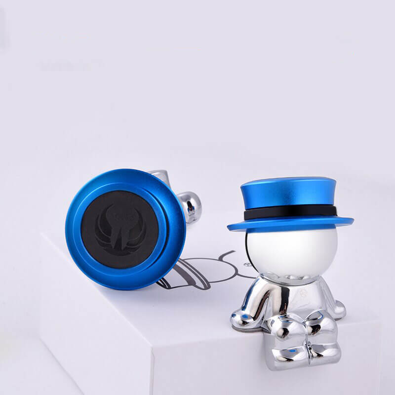 Kleine man magnetische telefoonhouder