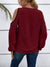 Dames Blouse Kleurblok Lange Mouwen Vierkante Halslijn Hoogwaardige Stof-3
