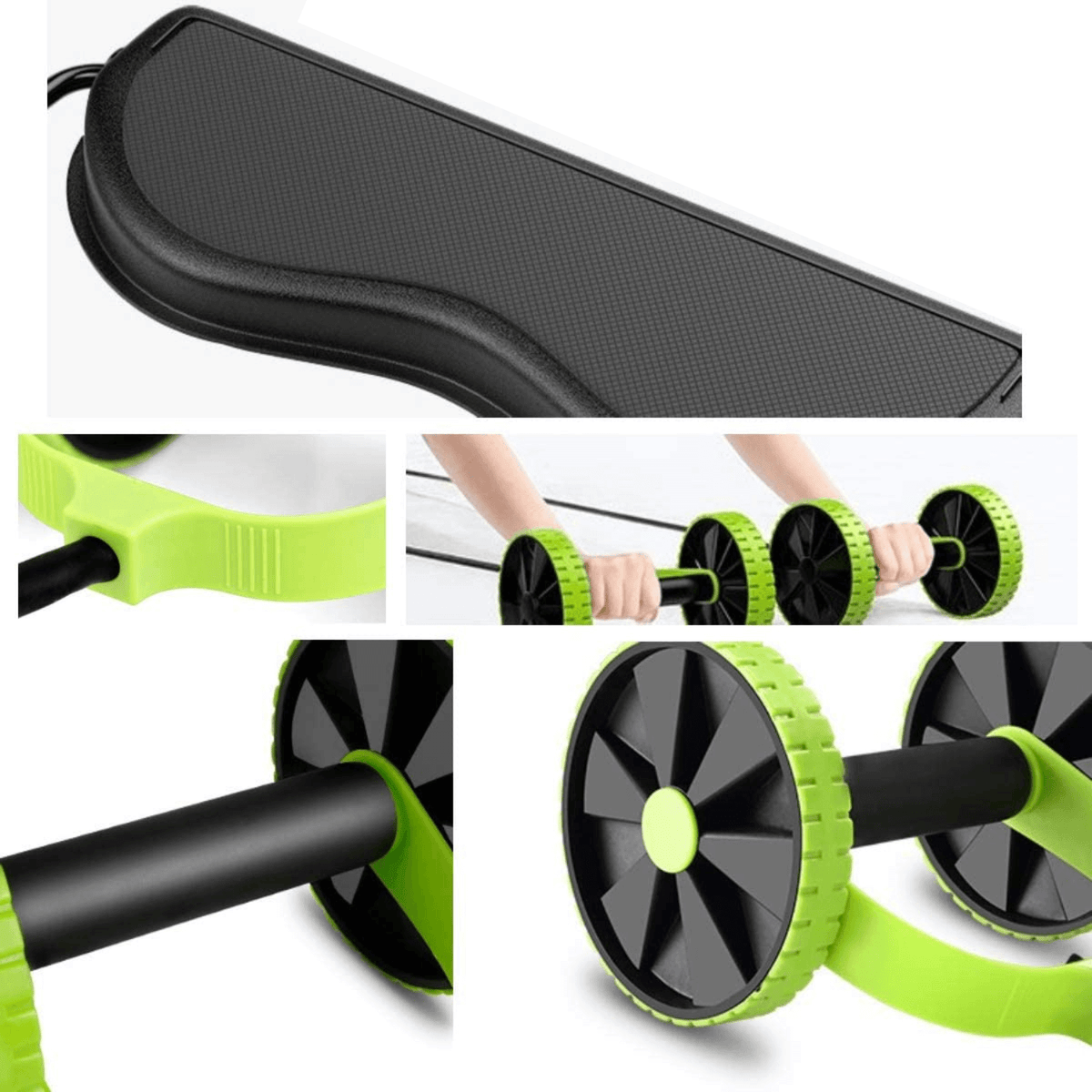 Dubbele Wiel Buikspiertrainer