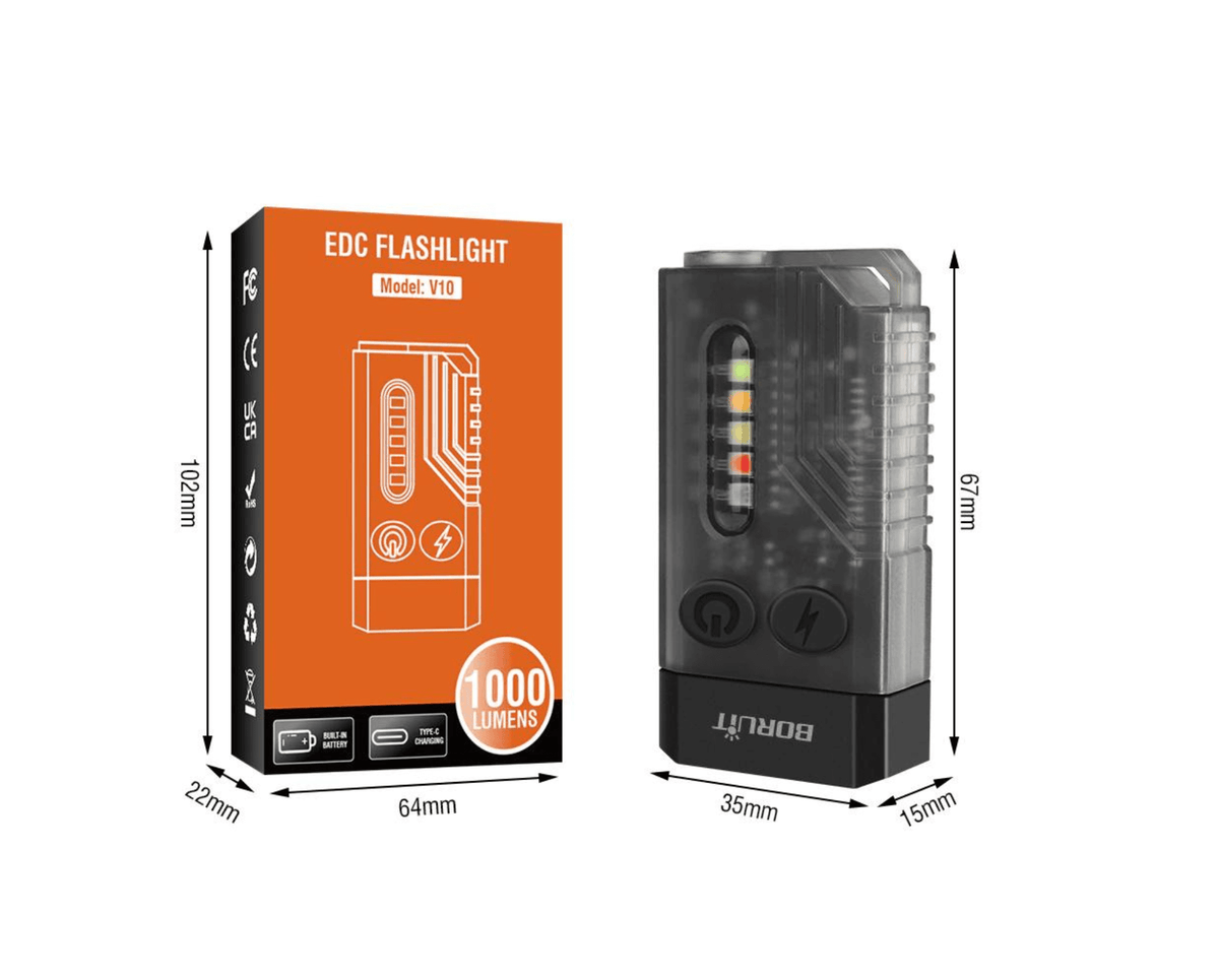 Oplaadbare Sleutelhanger Zaklamp