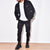 Heren Cargo Pak Tweedelig Stijlvol Polyester 1