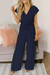 Variant image for Dames Jumpsuit Luchtige Stijl Met Wijde Pijpen Van Zacht Materiaal-5