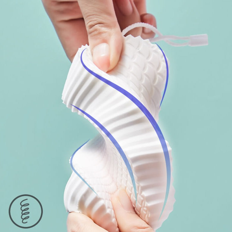 Zachte scrubspons voor het lichaam