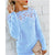 Variant image for Dames Trui Comfortabele Stijl Zacht Katoen-1