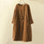 Variant image for Dames Lange Jurk Casual Katoen Elegante Zomerjurk-13
