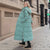 Variant image for Dames Lange Winterjas Gewatteerd Polyester Moderne Snit-15