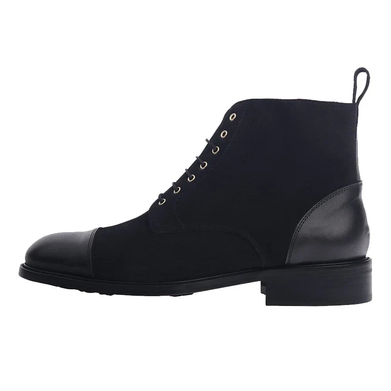 Heren Laarzen Elegante Stijl Hoogwaardig Leer-4