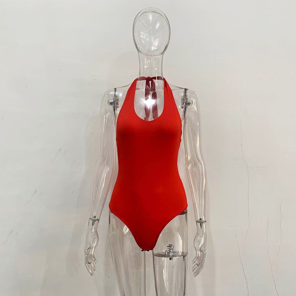 Dames Jumpsuit Rugloos Lichtgewicht Zomerstijl-4