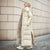 Variant image for Dames Lange Winterjas Gewatteerd Polyester Moderne Snit-8