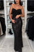Dames Midi Rok Hoge Taille Pailletten 100% Polyester Glamoureus 3
