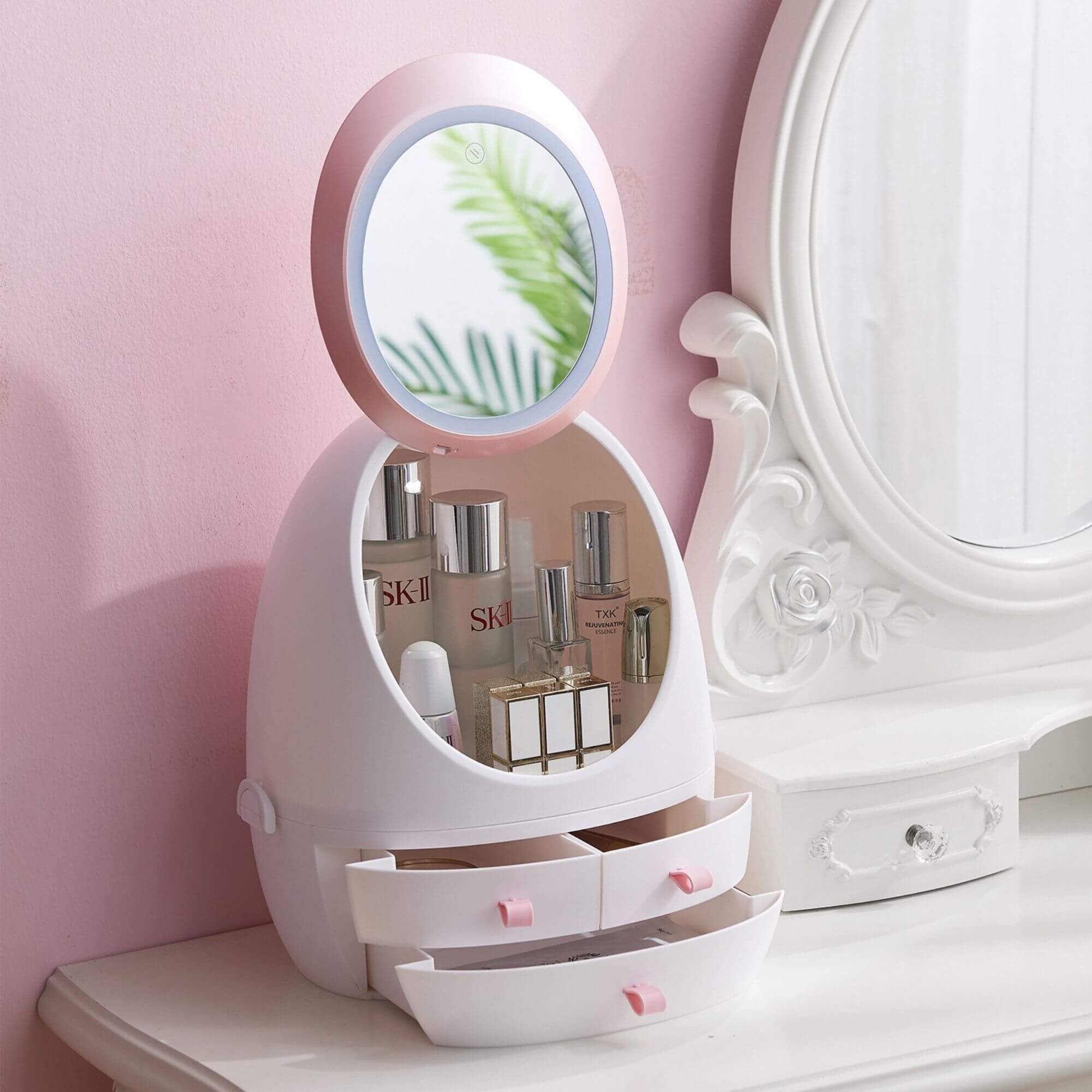 LED Spiegel Cosmetica-organizer