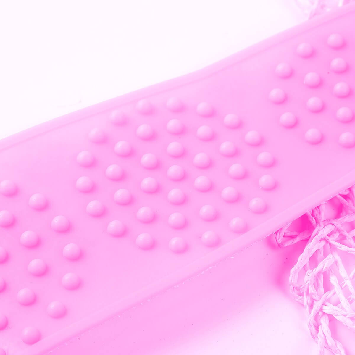 Dubbelzijdige siliconen body scrubber