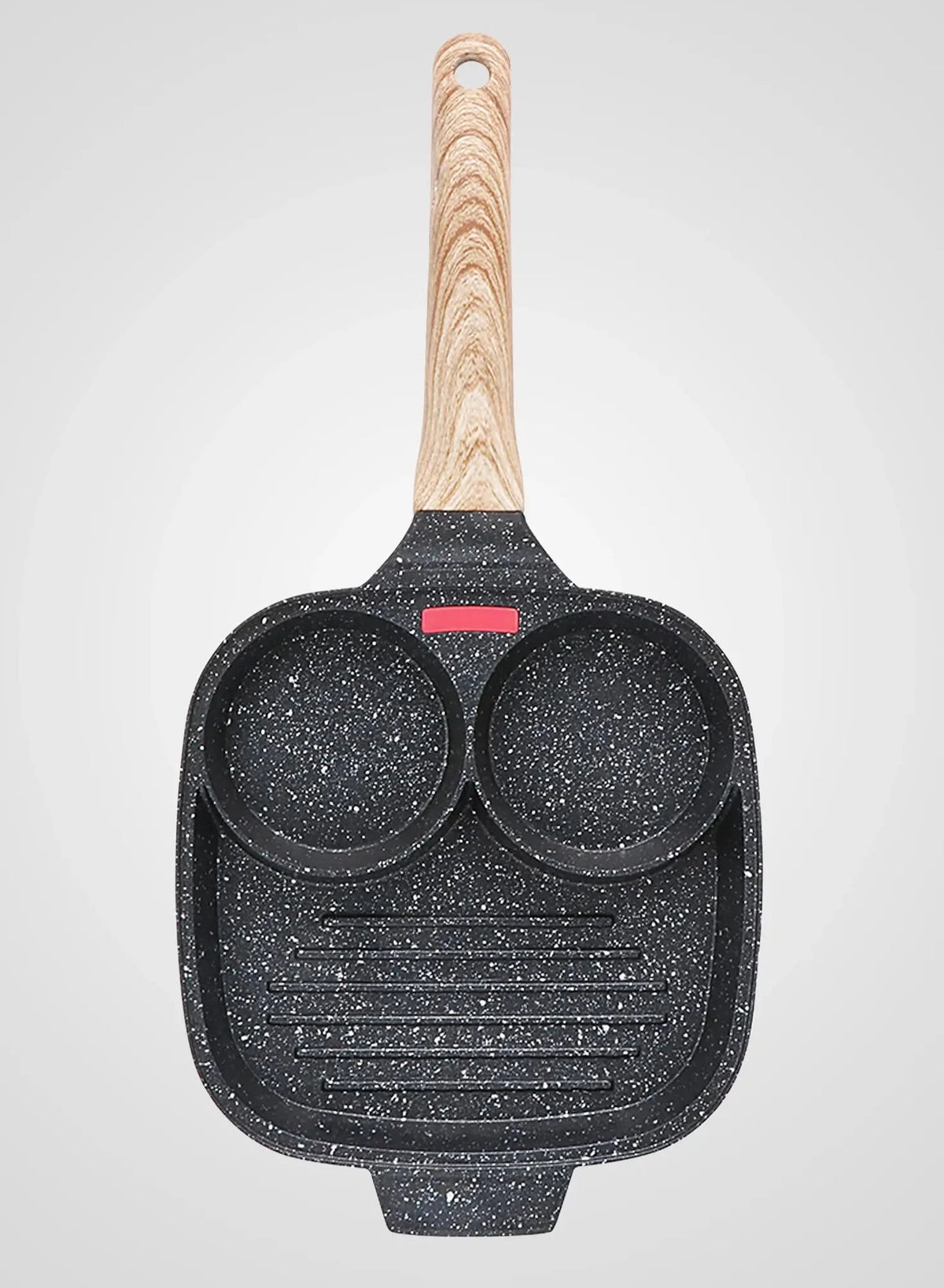 3-in-1 Antiaanbak Koekenpan