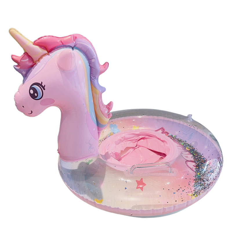 Opblaasbare Glitter Eenhoorn Zwemring