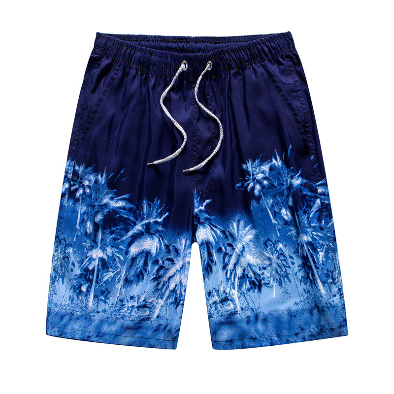 Strandshort met print voor heren