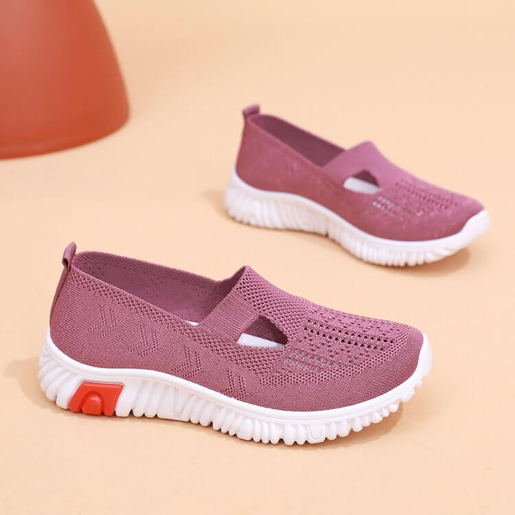 Dames Ademende Katoenen Sneakers