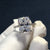Radiant Geslepen Diamanten Ring