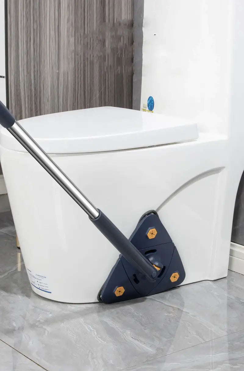 Zelfdraaiende driehoekige mop