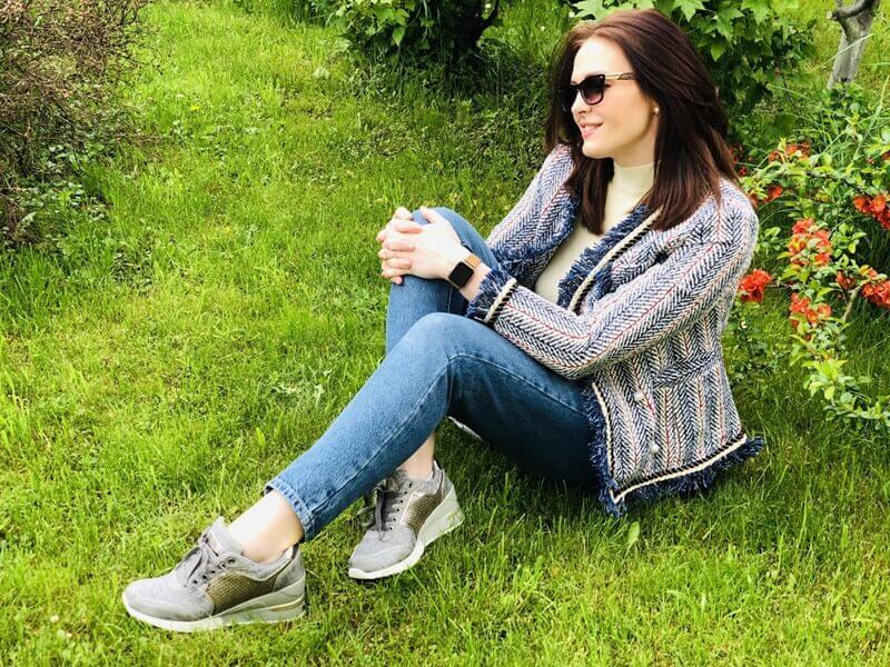 Dames sleehakken met vetersluiting