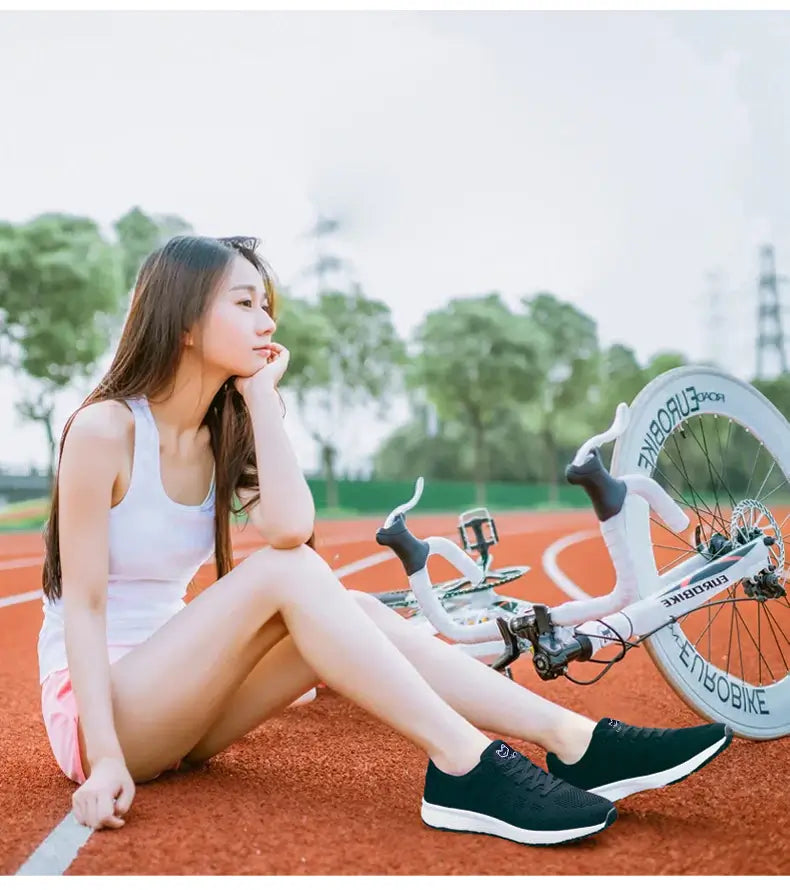 Vrouwen Ademende Mesh Sneakers