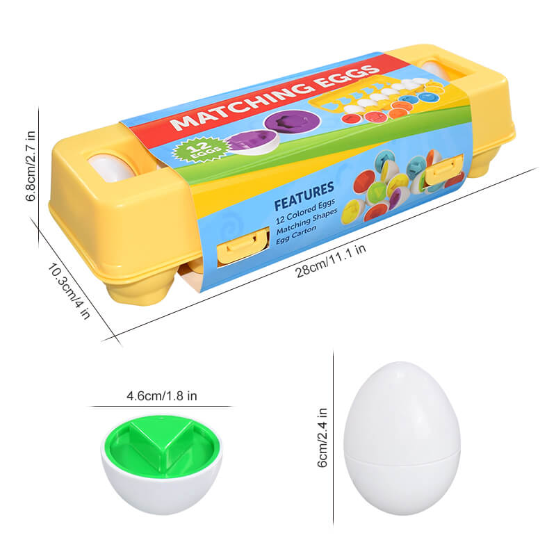Montessori Educatief Kippeneieren Speelgoed
