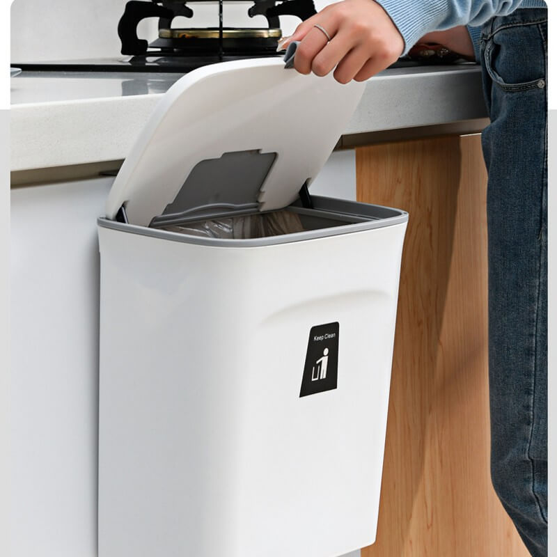 Ophangbare Afvalbak met Deksel