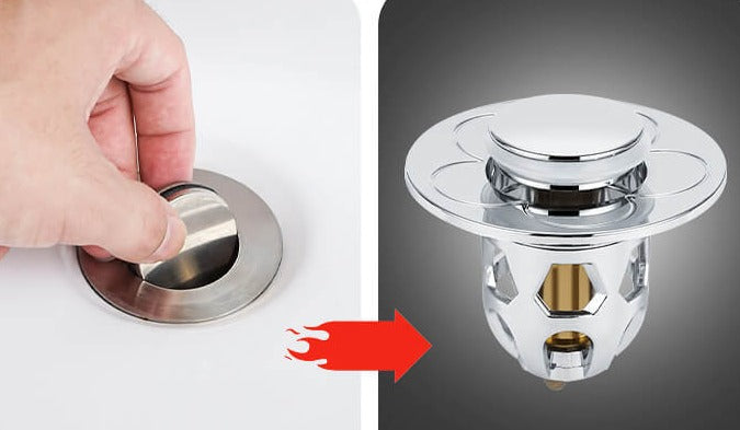 Pop-Up Basin Drain Stopper