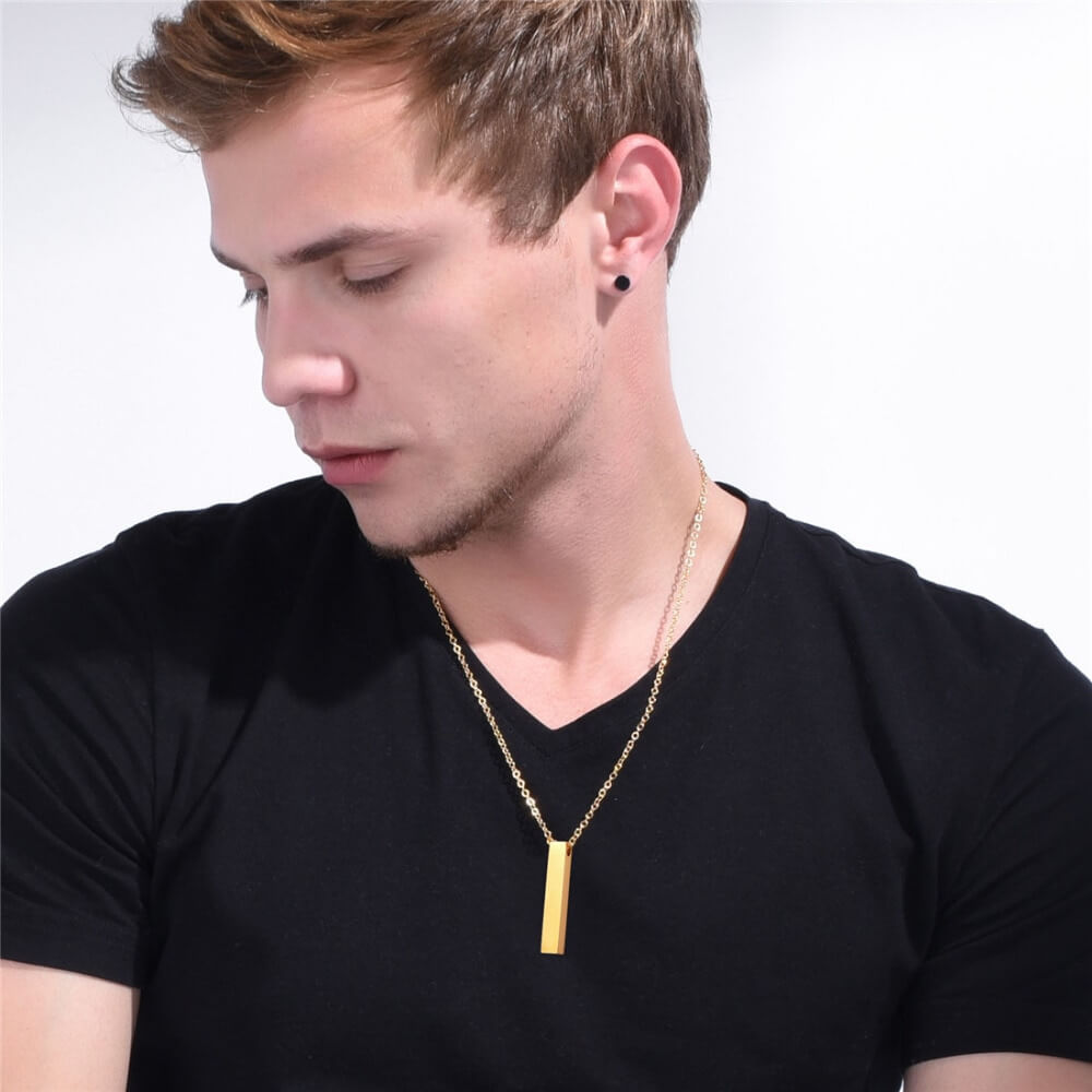 Cube Bar Hanger Ketting