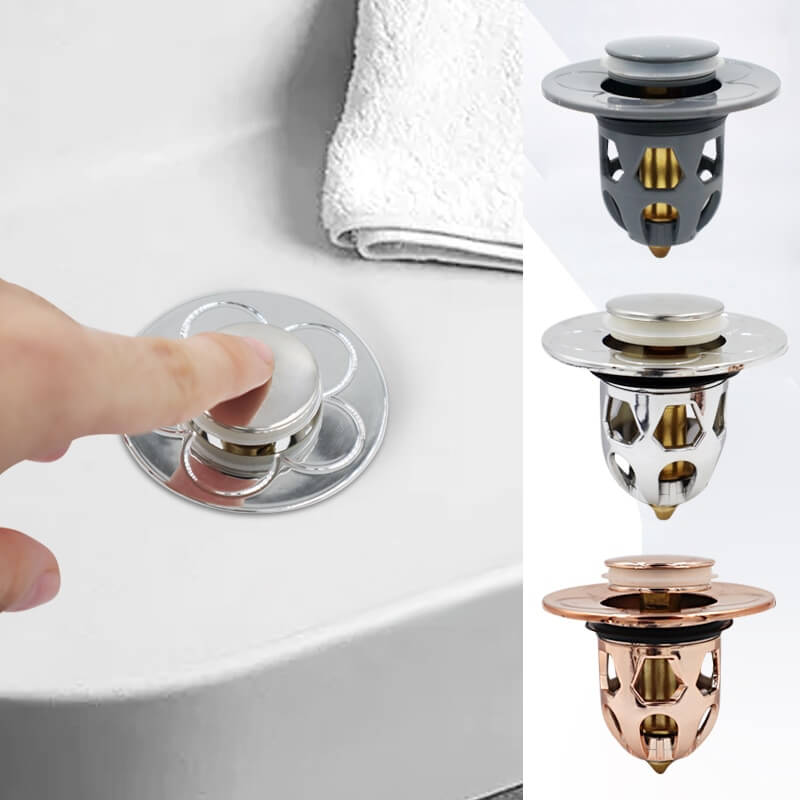 Pop-Up Basin Drain Stopper