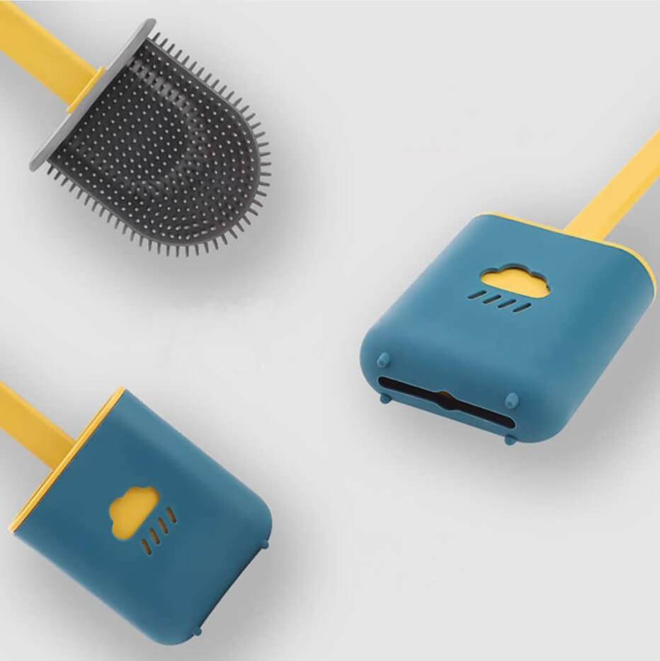 Flexibele Silicone Toiletborstel