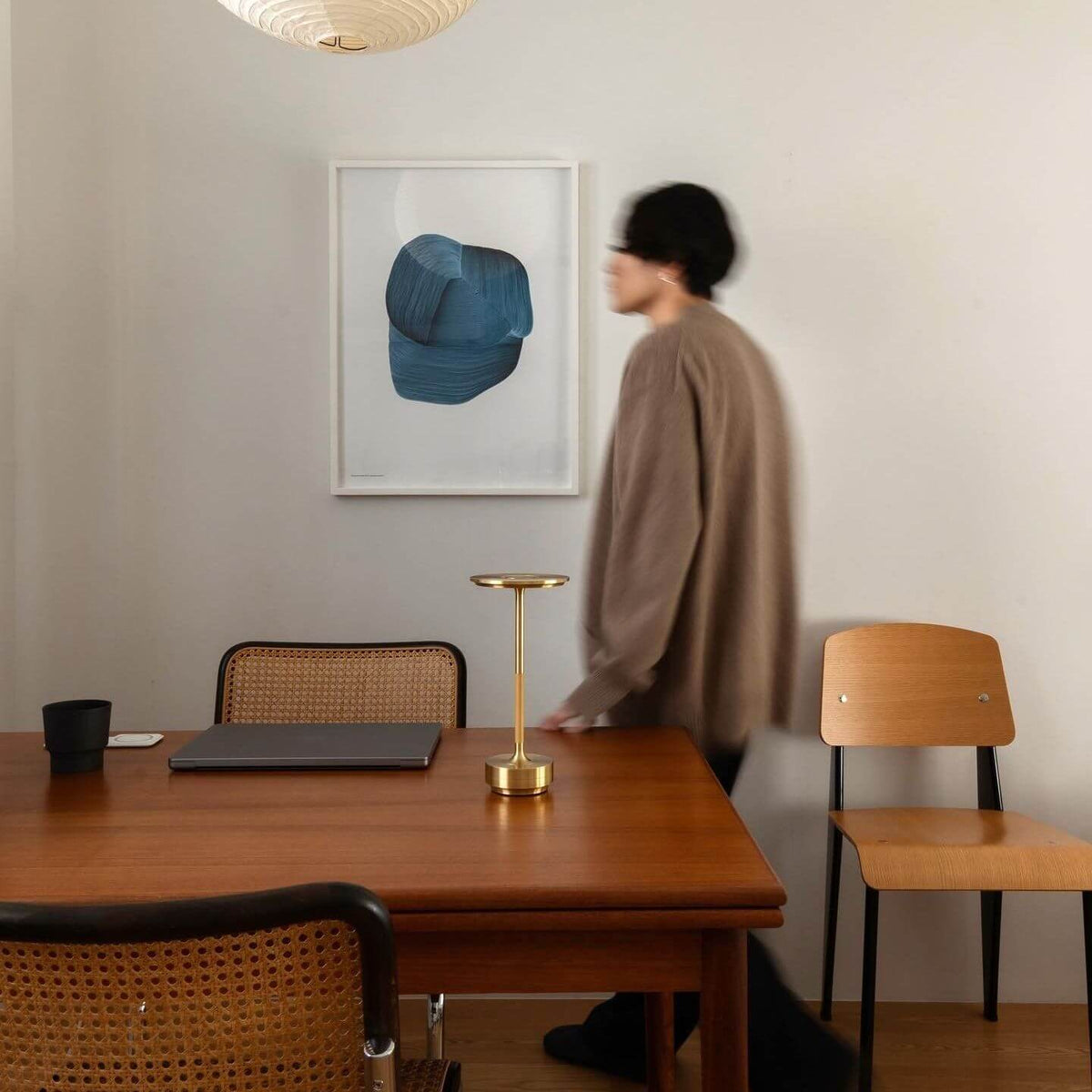 Aluminium Aanraakschakelaar Lamp