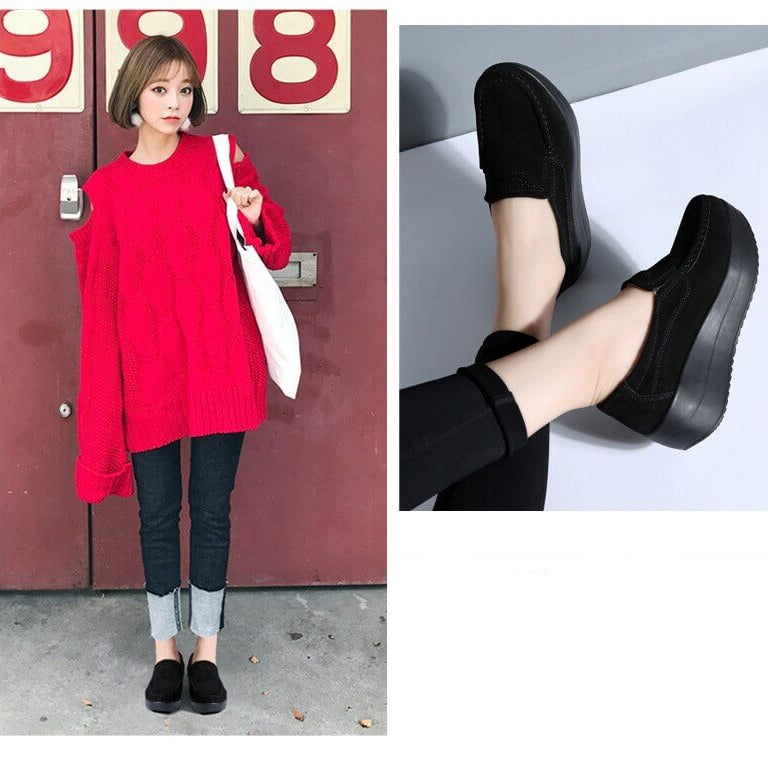 Vrouwen Slip-On Moccasin Schoenen