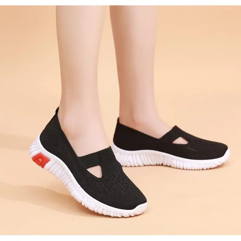 Dames Ademende Katoenen Sneakers