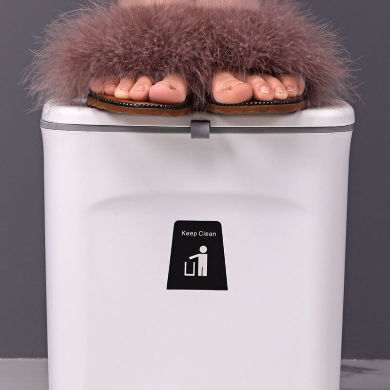 Ophangbare Afvalbak met Deksel